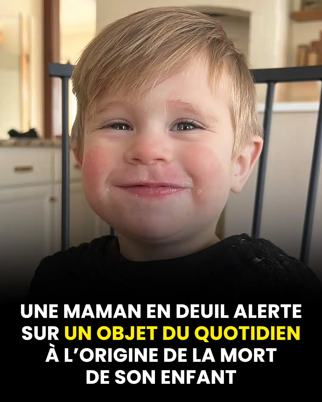 Une mère lance un avertissement urgent après la mort de son fils d’un an causée par un objet domestique courant