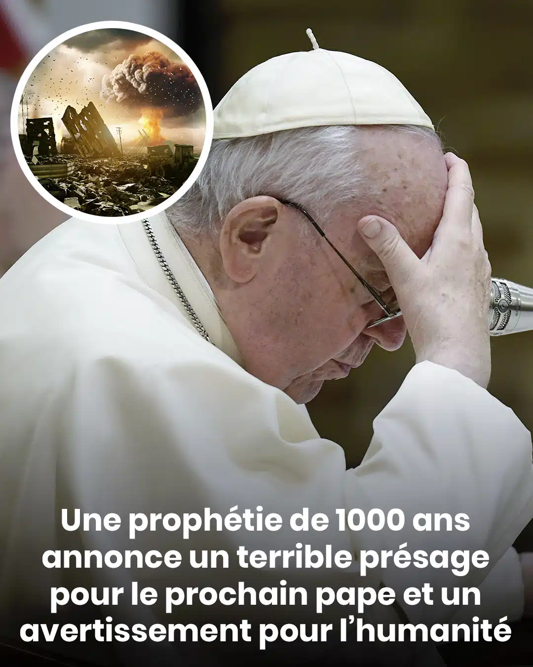 Une prophétie millénaire concernant le futur pape renferme un avertissement glaçant