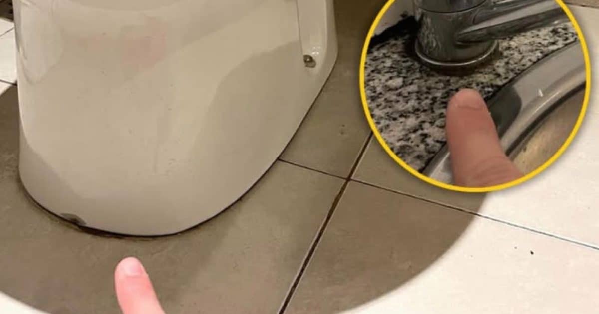 Utilisez cette méthode pratique pour éliminer les traces noires autour de votre robinet ou de vos toilettes