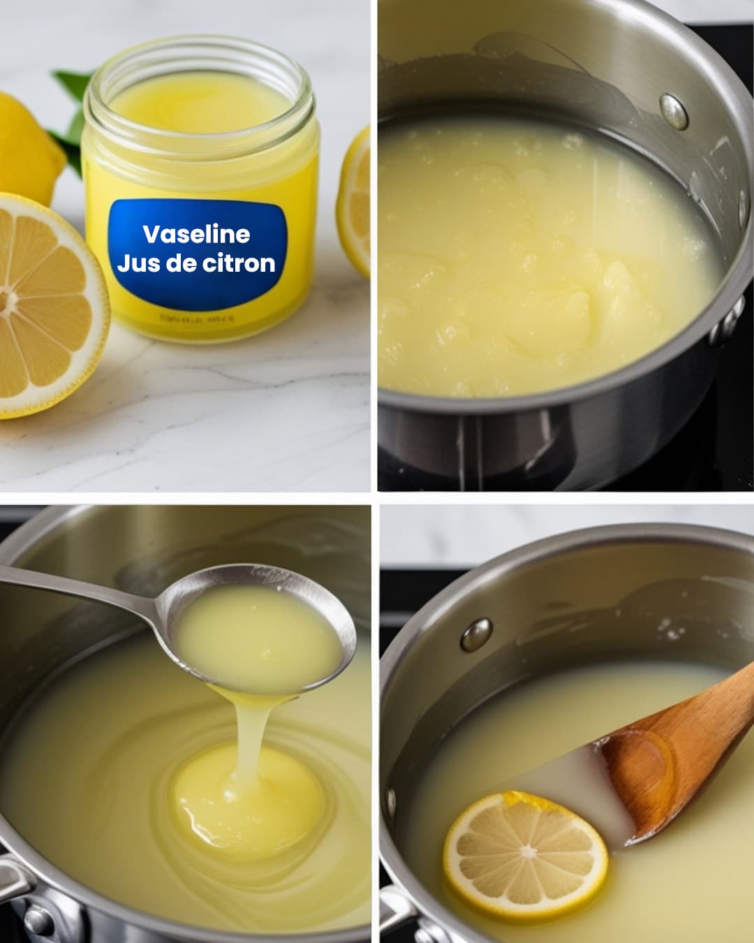 Vaseline et citron : un remède de soin de la peau économique et efficace