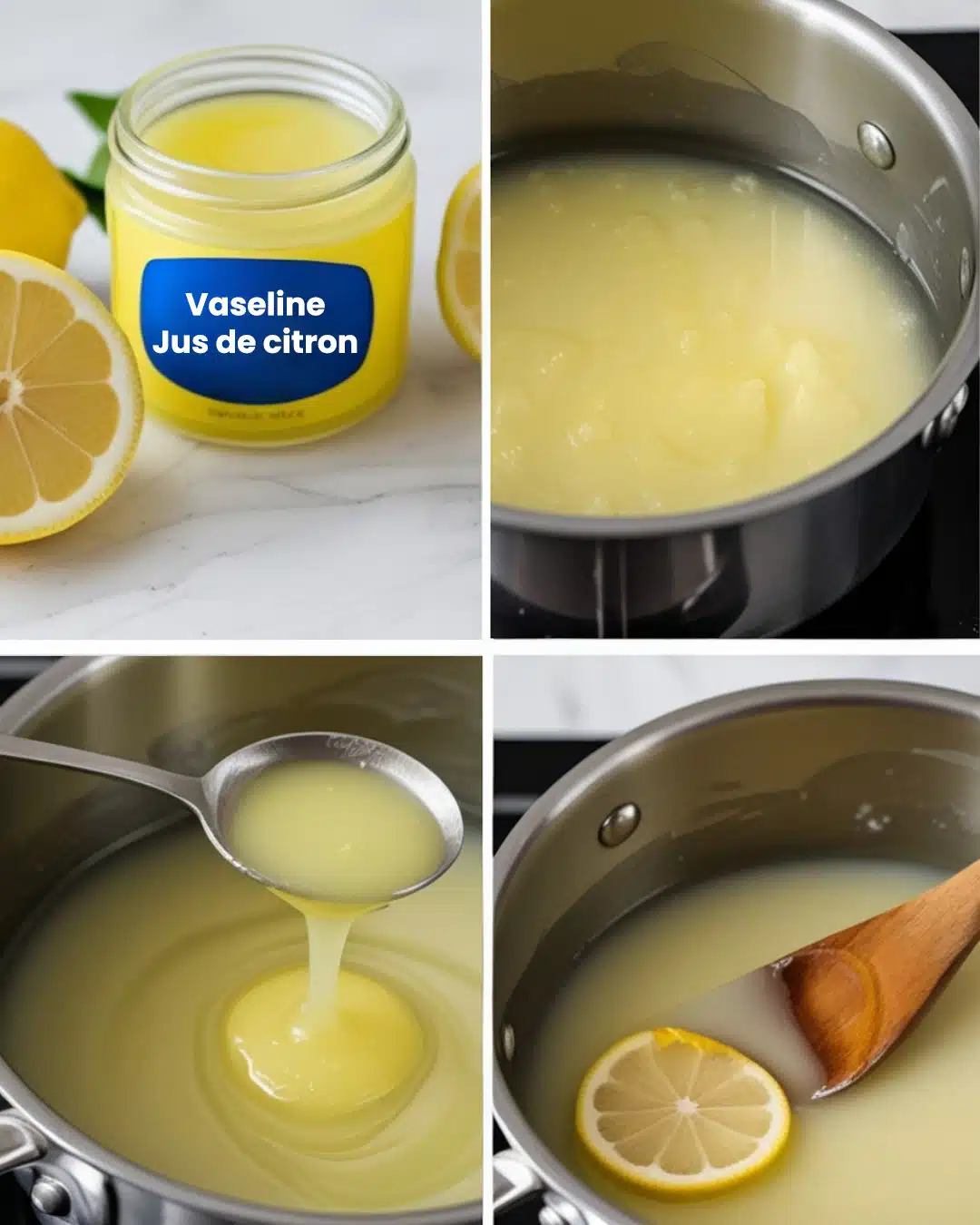 Vaseline et citron : un remède de soin de la peau économique et efficace