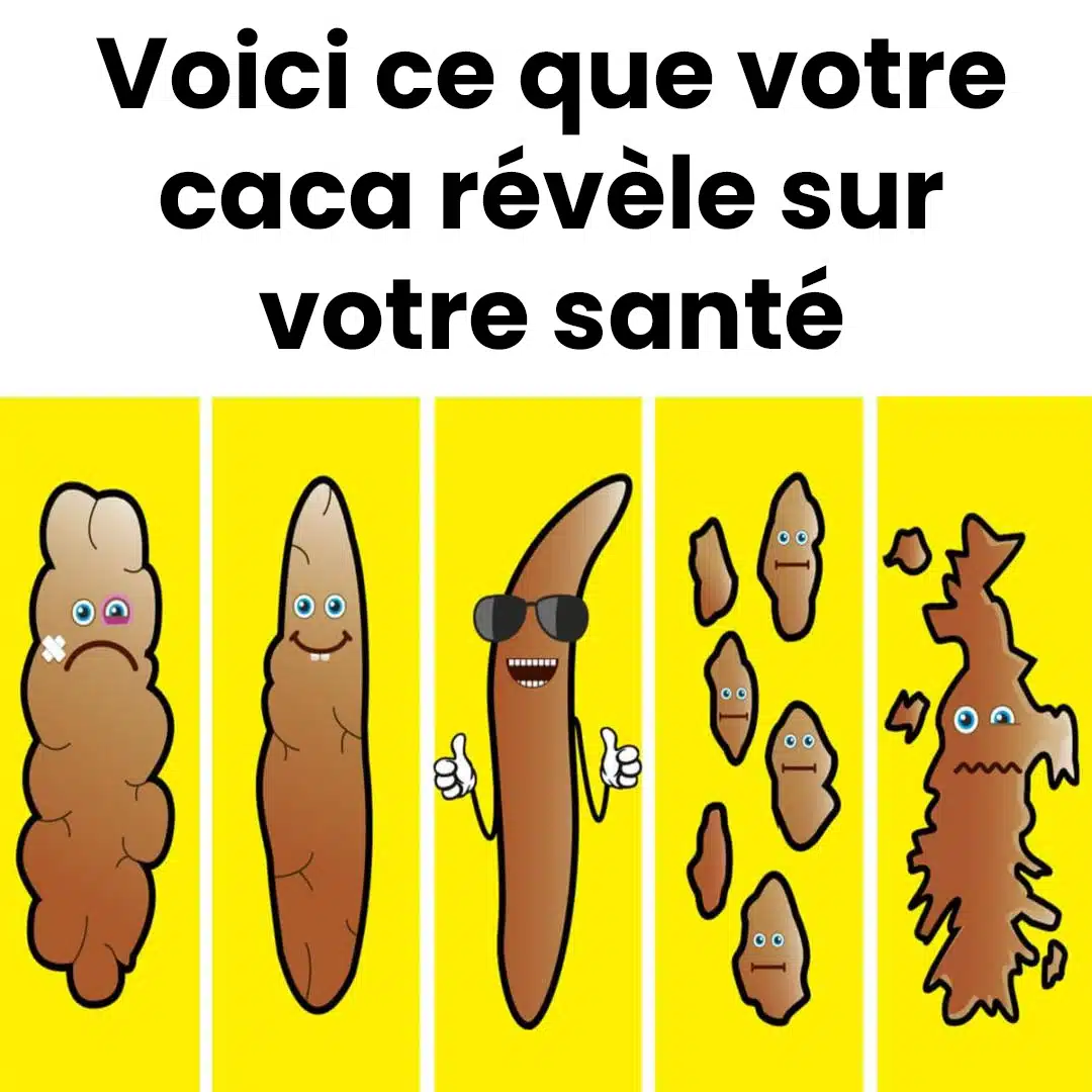 Voici ce que dit votre caca sur votre santé