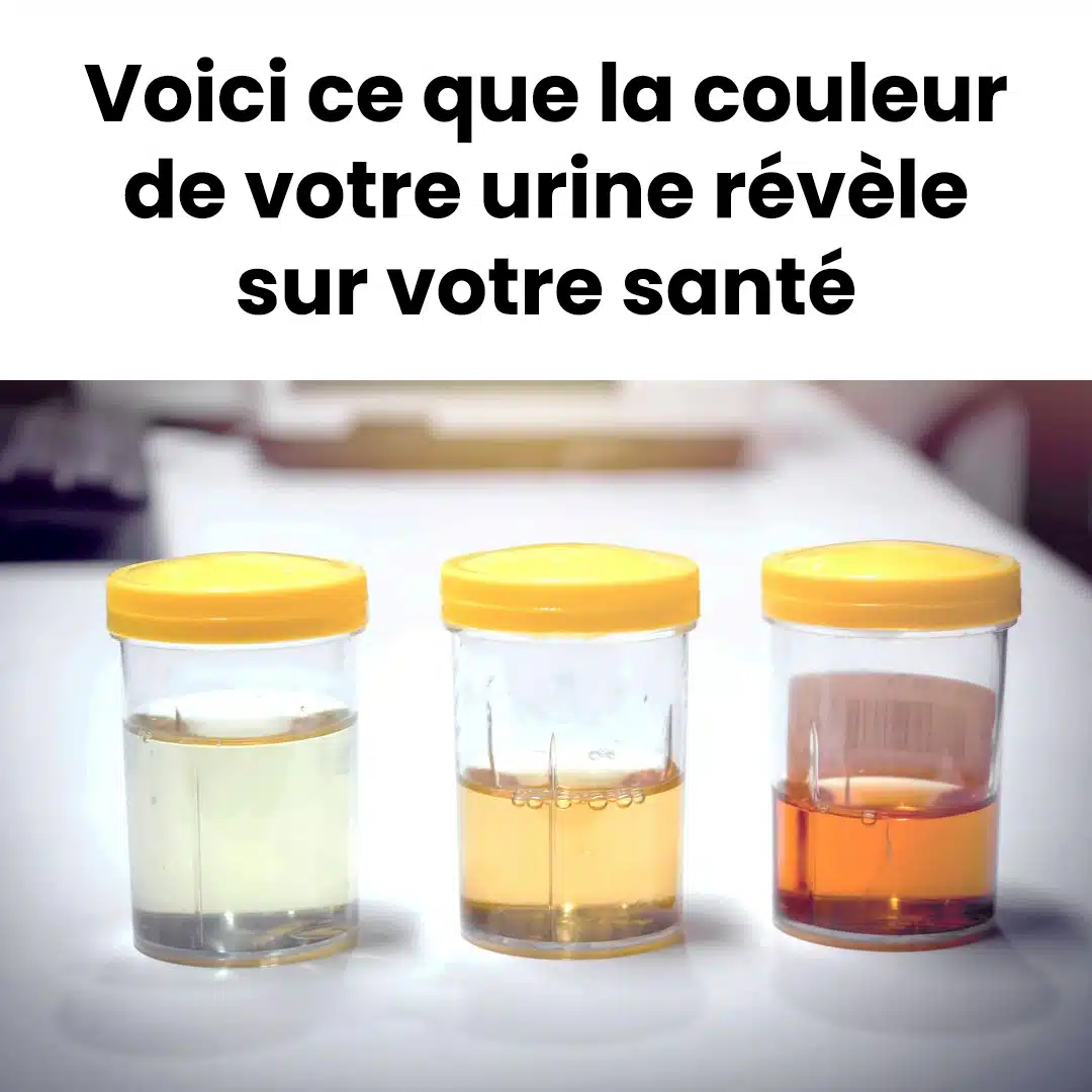 Voici ce que la couleur de votre urine révèle sur votre santé
