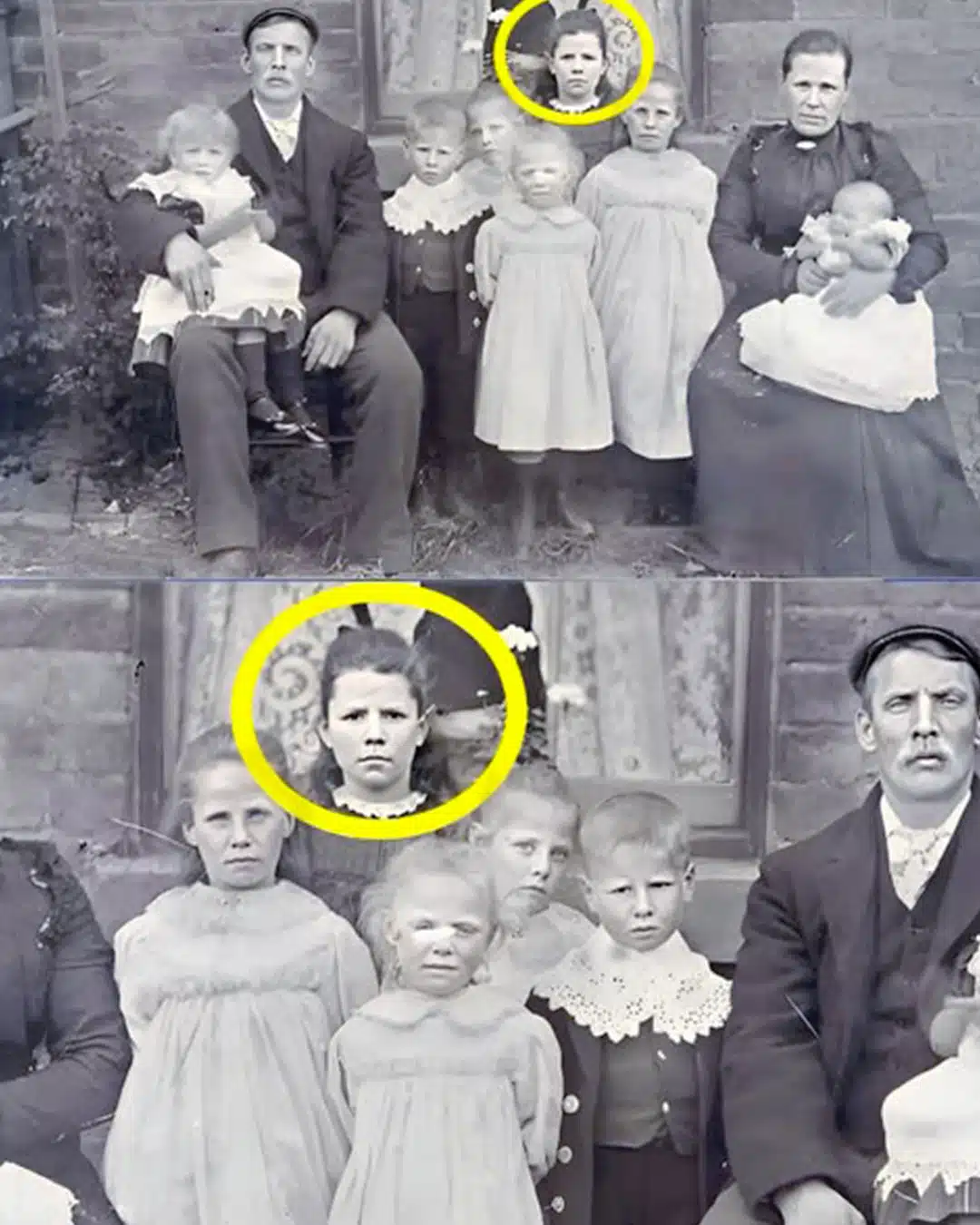 Voici ce qui a été découvert sur une photo de 1820