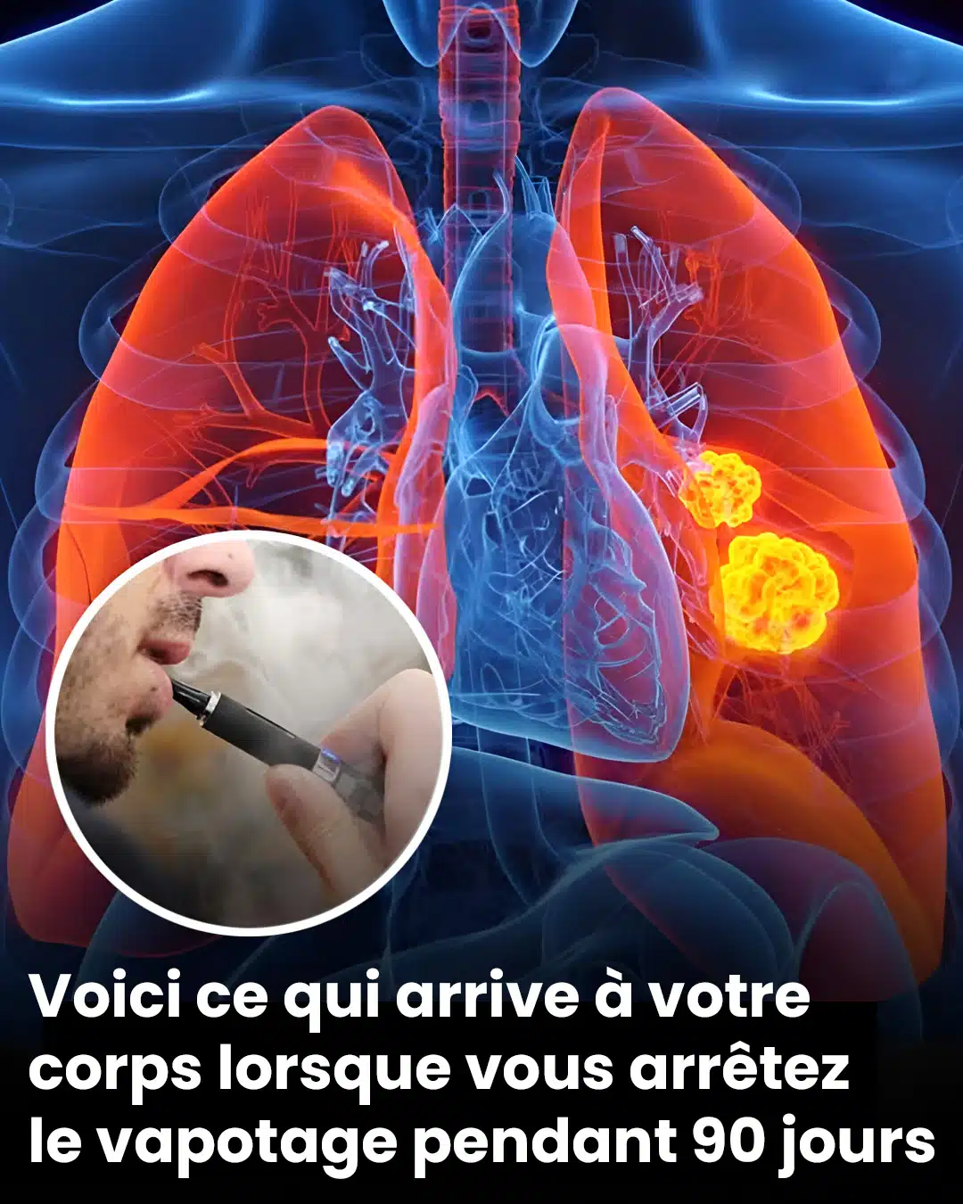 Voici ce qui arrive à votre corps lorsque vous arrêtez le vapotage pendant 90 jours