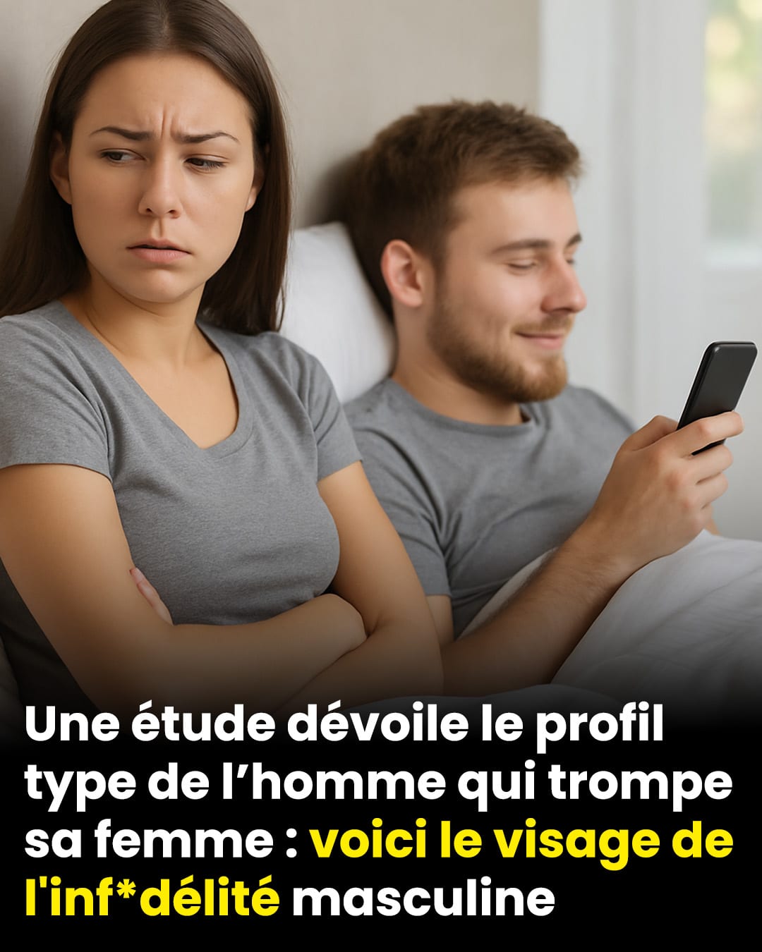 Voici le portrait inattendu de l’homme qui trompe, selon les chercheurs