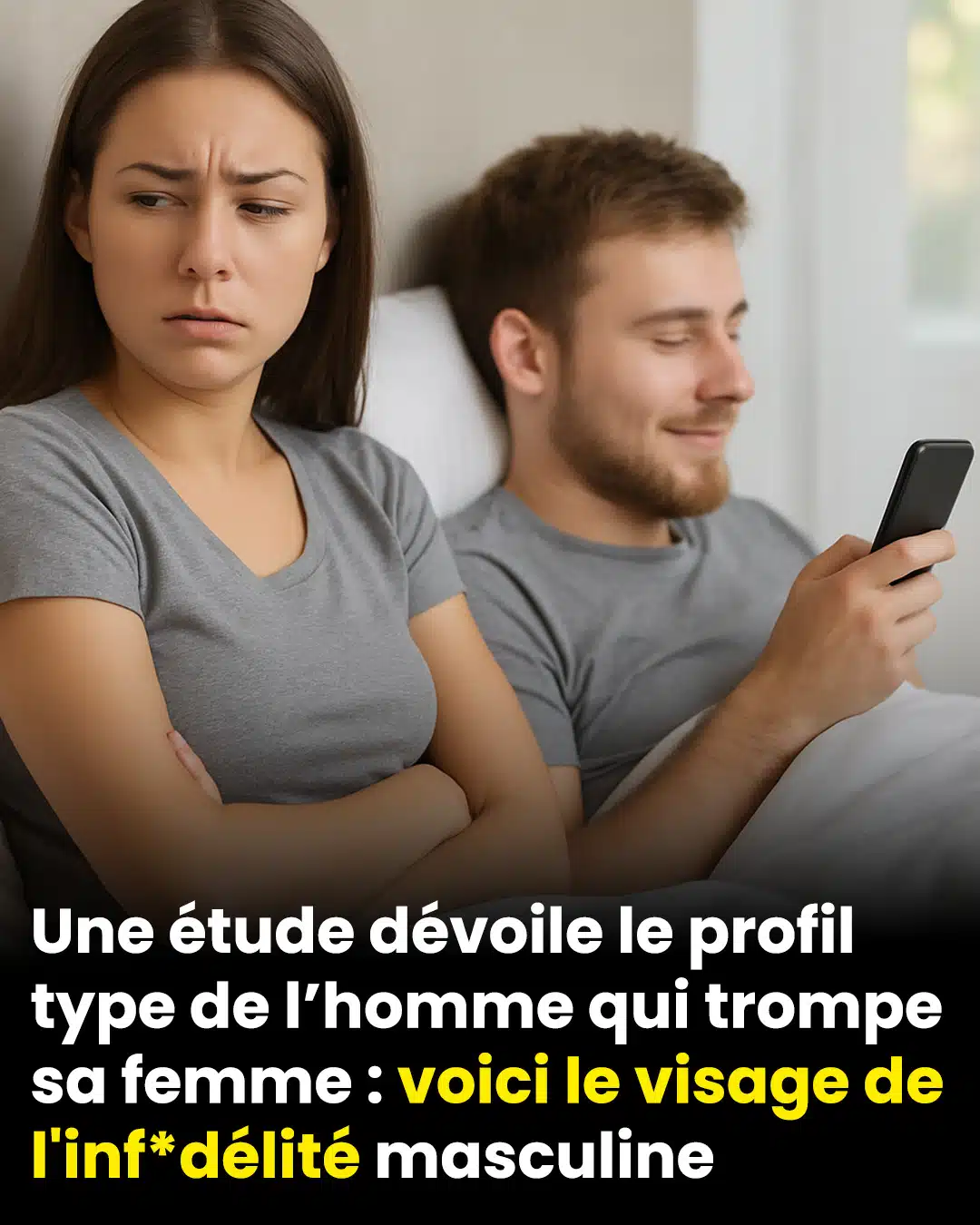 Voici le portrait inattendu de l’homme qui trompe, selon les chercheurs