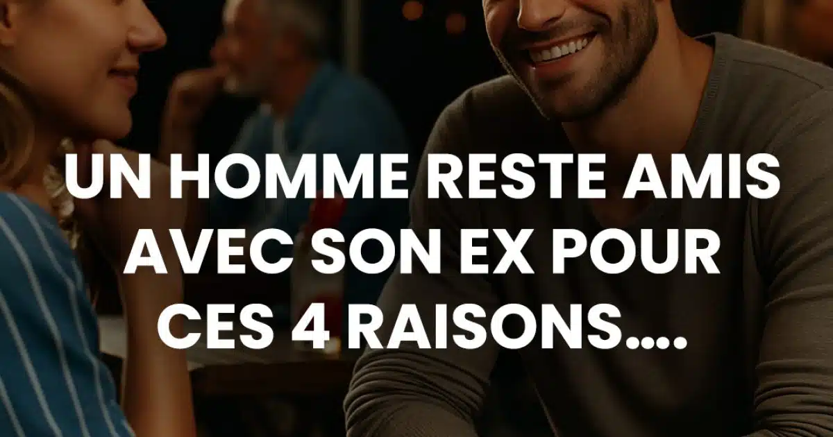 Voici les 4 raisons pour lesquelles les gens décident de rester amis avec leurs ex, selon la science