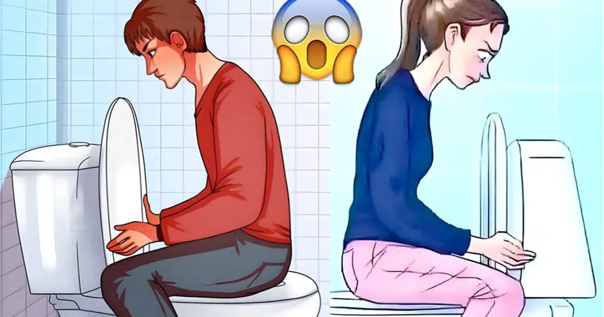 Voici pourquoi beaucoup de personnes s'asseyent sur les toilettes face vers l'avant