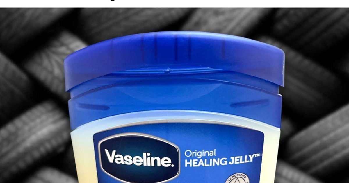 Voici pourquoi vous devriez mettre de la vaseline sur vos pneus cet hiver