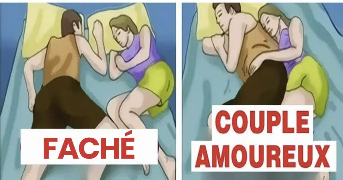 Votre position de sommeil en dit long sur votre relation de couple