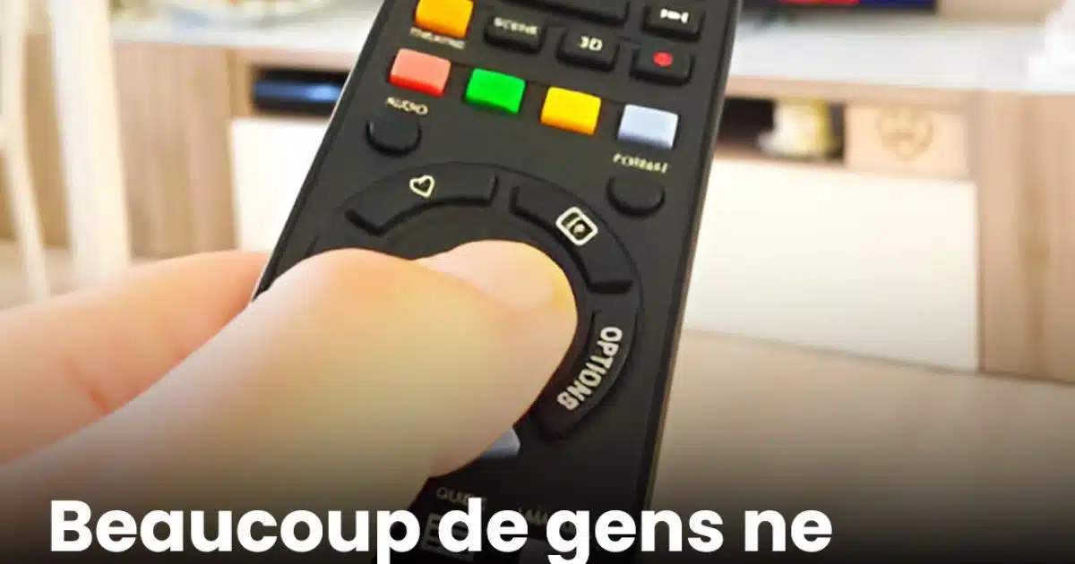 Vous avez toujours évité les boutons colorés de votre télécommande ? Il est temps de découvrir à quoi ils servent vraiment