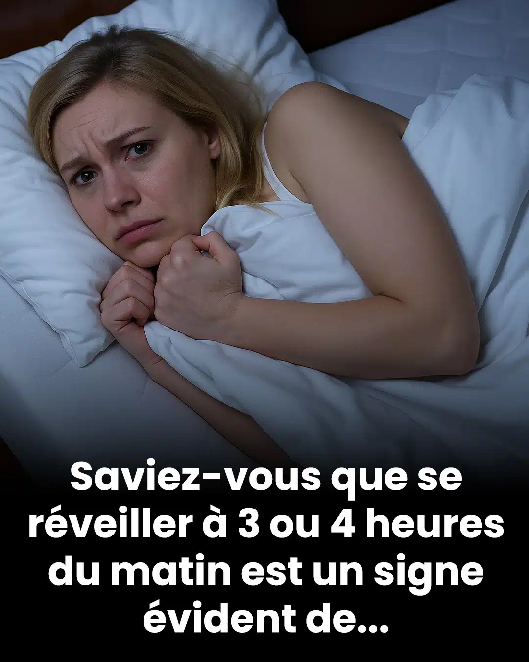 Vous ouvrez les yeux chaque nuit à la même heure ? Découvrez ce que cela révèle